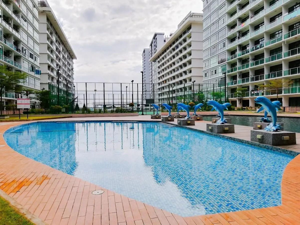 -Lake View- Mount Austin Ikea Toppen 10 Mins - B107 Johor Bahru Apartament